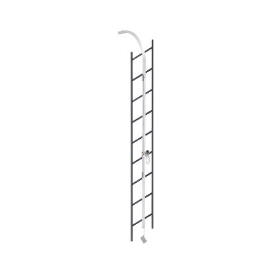Vertical Anchorage Line System on Rigid Aluminium Rail