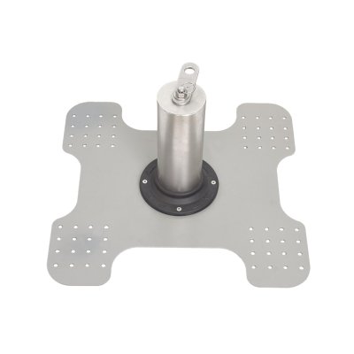 Constant Force Energy Absorber Extremity with Swivel Eye for Trapezoidal Roof